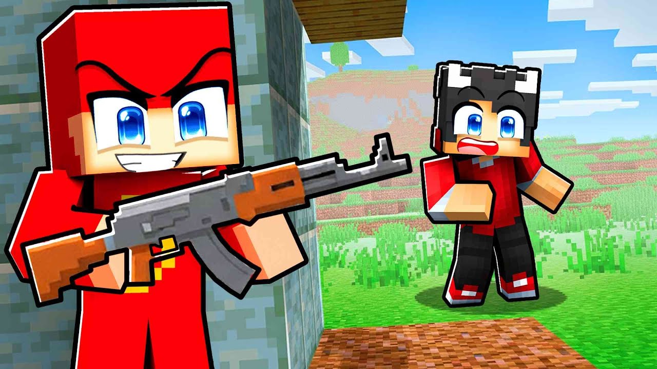 Hvem Vinder i En SKYDE KAMP i Minecraft?